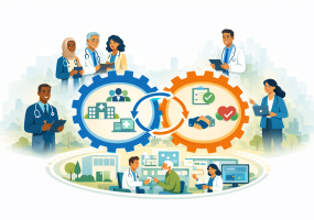 Image Interorganizational Mechanisms for Developing and Implementing Clinical Decision Support Systems in Primary Care: Exploratory, Qualitative Case Study